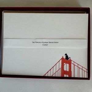 Exclusive! New Cartier Panthere Cards, San Francisco Boutique